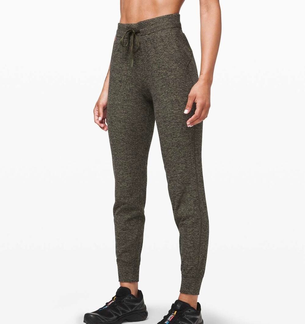 LULULEMON Ready To Rulu Jogger Pant Heathered Utilitarian Black 12